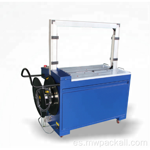 Máquina flejadora para atar paquetes de cinturones de PP / PET / máquina de flejes